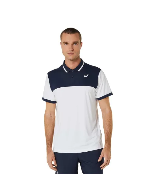 Polo Asics Men Court 2041a256-102  | Ofertas de pádel